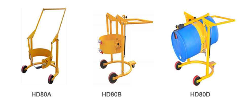 HD80 manual drum dumper